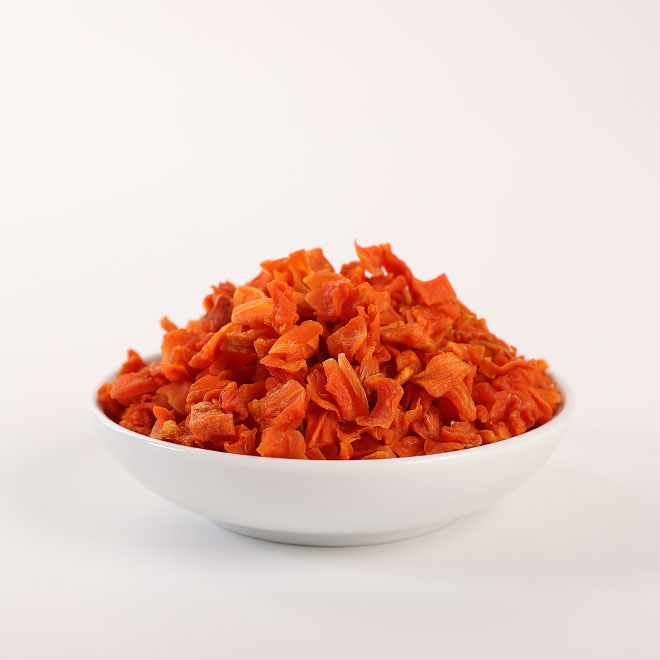 AD CARROT DICE 10X10X3mm W/SUGAR ADDED